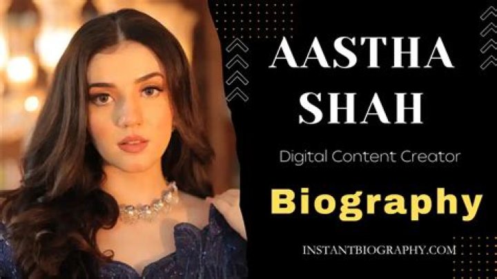 
Aastha Shah Height, Weight, Net Worth, Age, Birthday, Wikipedia, Who, Nationality, Biography 