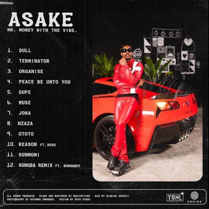 
Asake’s Album ‘Mr. Money With The Vibe’ Debuts On Billboard World And UK Album Charts 