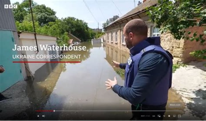 
BBC Reporter James Waterhouse Is Living In Ukraine As The Conflict Continues To Escalates 