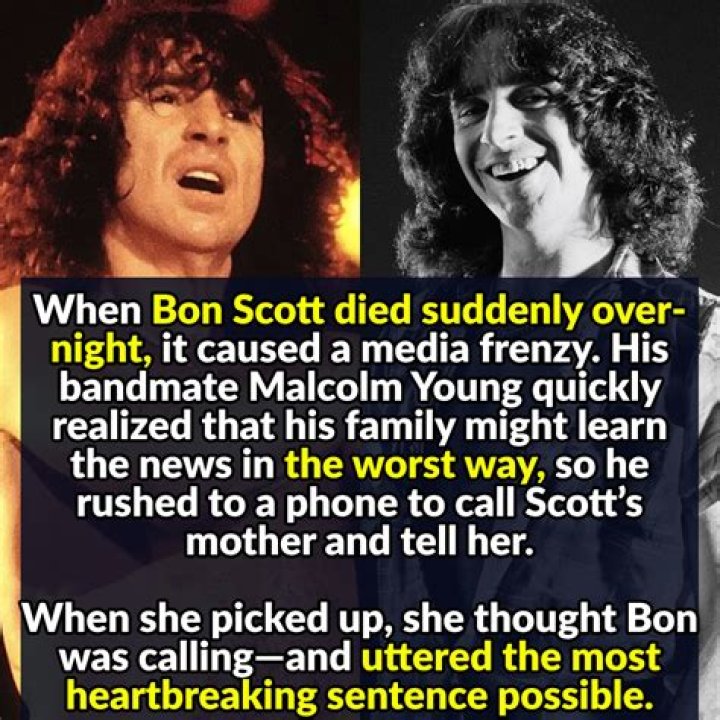 
Bon Scott Cause of Death, How did Bon Scott Die? 