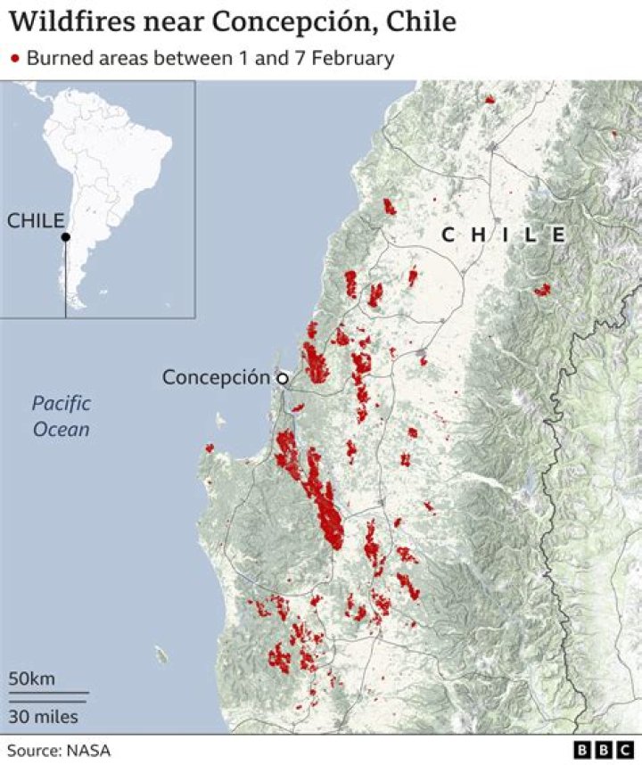 
Chilean Forest Fires Have Claimed at Least 23 Lives So Far! 