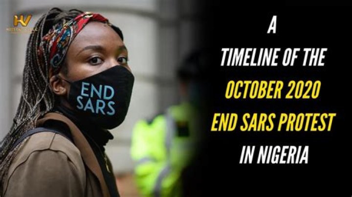 
Daniella Peters commemorate the second anniversary of the #EndSARS protest 