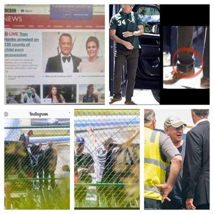 Did the BBC report that Tom Hanks was arrested? Pedophilia claims explored