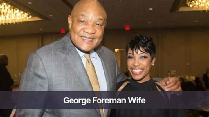 
George Foreman Wife Who is George Foreman Wife? 
