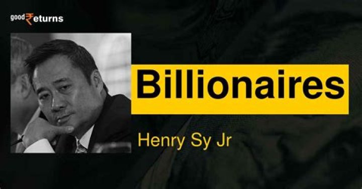 Henry Sy Jr Facts, Net Worth, Age, Birthday, Wikipedia, Who, Family, Biography
