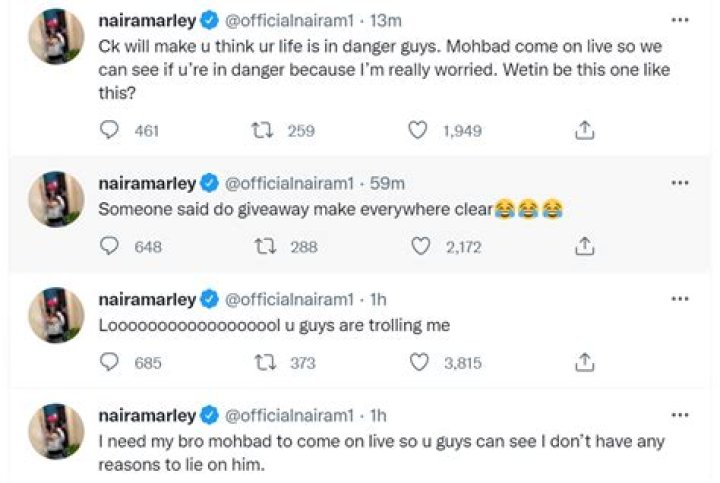 
He’s Not In His Right Senses- Naira Marley Reacts To Mohbad’s Allegation Of Being Assaulted 
