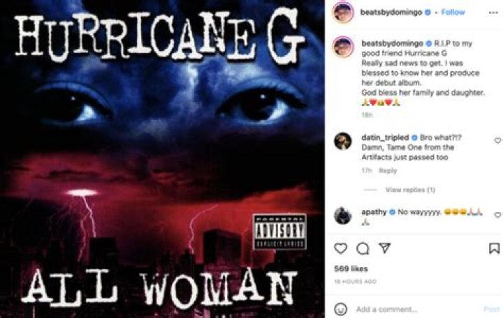 
How Did Hurricane G Rapper Die? Death Cause And Obituary 