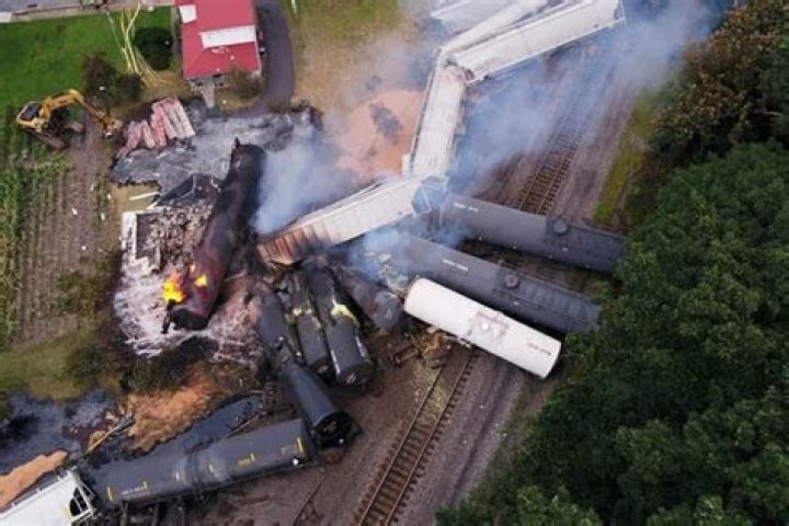 
How many train derailments have there been in the US in 2023? Nebraska train crash clip goes viral in wake of Ohio explosion 