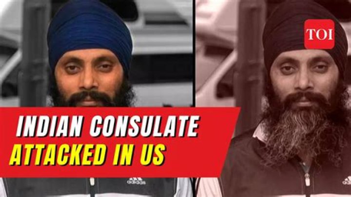 
Indian Consulate in San Francisco attacked by pro-Khalistani protesters as Punjab imposes internet ban 