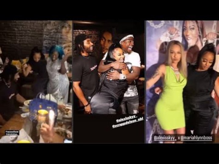 Is Alexis Sky Pregnant By Moniece Slaughter Ex-Boyfriend Scrapp DeLeon? Let’s Investigate