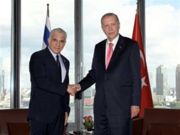 
Israeli, Turkish leaders meet for 1st time since 2008 