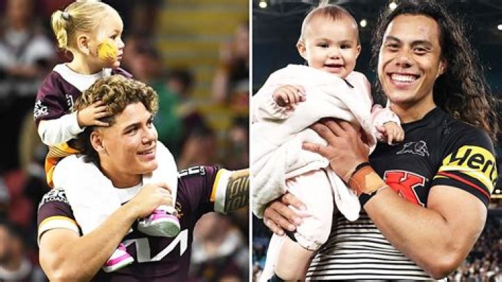 
Jarome Luai Son Israel Luai: Kids and Wife Bailey Paris Toleafoa 
