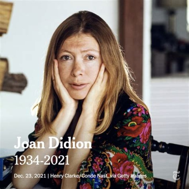 
Joan Didion Cause of Death, How did Joan Didion Die? 
