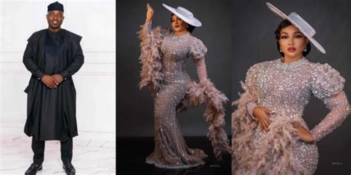 
Kwam1’s 50years On Stage: Kazim Adeoti Queries Wife, Mercy Aigbe’s Outfit 
