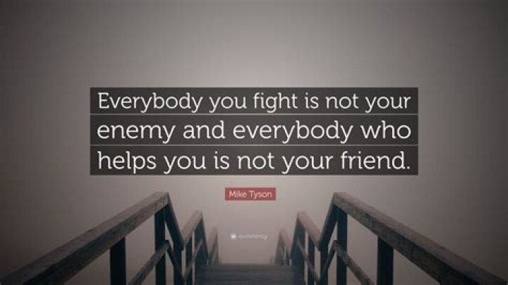 
Life Has Thought Me That Everybody You Fight Is Not Your Enemy And Anyone You Help Is Not Your Friend – Destiny Etiko 