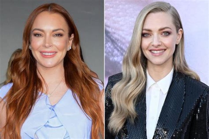 
Lindsay Lohan and Amanda Seyfried Reunite to Talk Married Life and ‘Mean Girls’ Sequel Rumors 