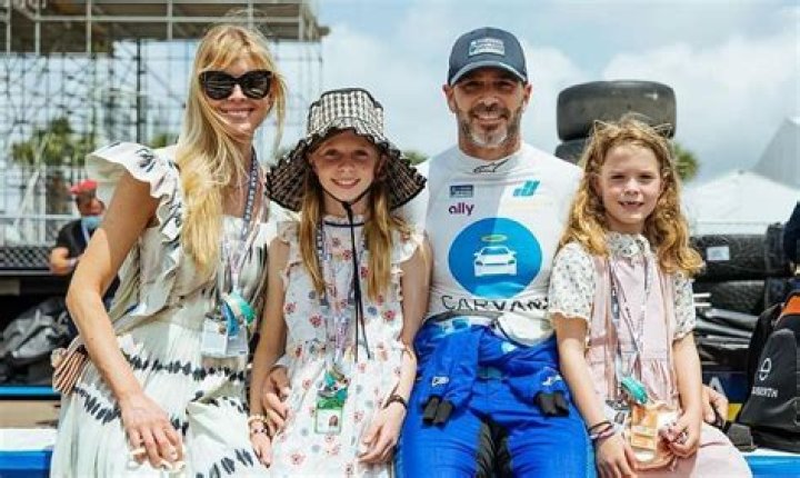 
Lydia Norriss and Genevieve Marie Johnson: Jimmie Johnson NASCAR Children 