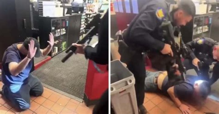 
Man Totally Surrenders with Zero Resistance and Still Gets Some Police Hospitality 