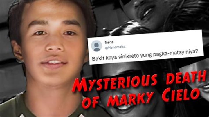 
Marky Cielo Obituary, What was Marky Cielo Cause of Death? 