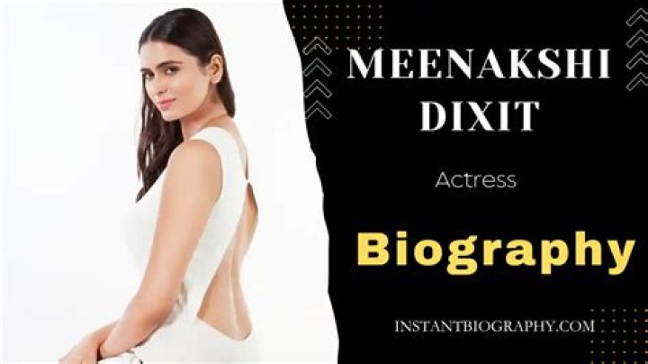 Meenakshi Dixit Height, Weight, Net Worth, Age, Birthday, Wikipedia, Who, Nationality, Biography