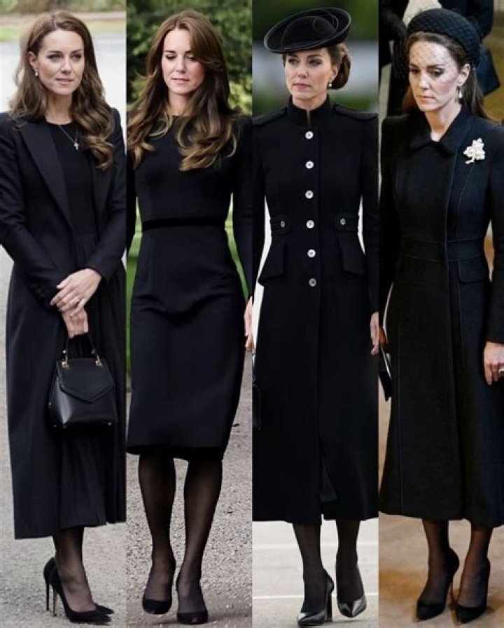 
Meghan Markle and Kate Middleton’s Dresses at Queen Elizabeth II’s Funeral Were Sentimental Throwbacks 