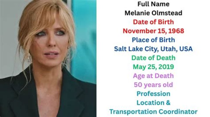 
Melanie Olmstead Cause of Death, How did Melanie Olmstead Die? 