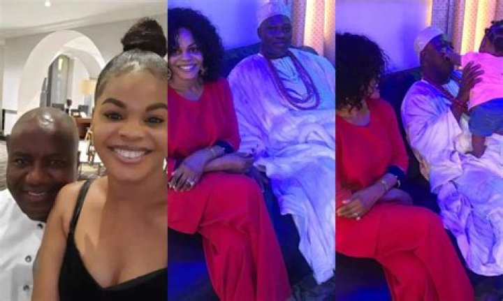 
Mercy Aigbe’s Ex-husband And Wife Overwhelmed With Love As They Host Ekiti King In Their Home 