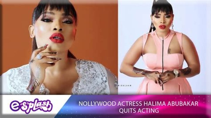 
Nollywood Actress Halima Abubakar Has Draw Out Of Nollywood 