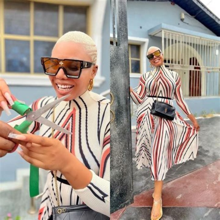 
Nollywood Actress, Nancy Isime Shares New Cute Photos Of Herself Having Fun With Colleague On Set 