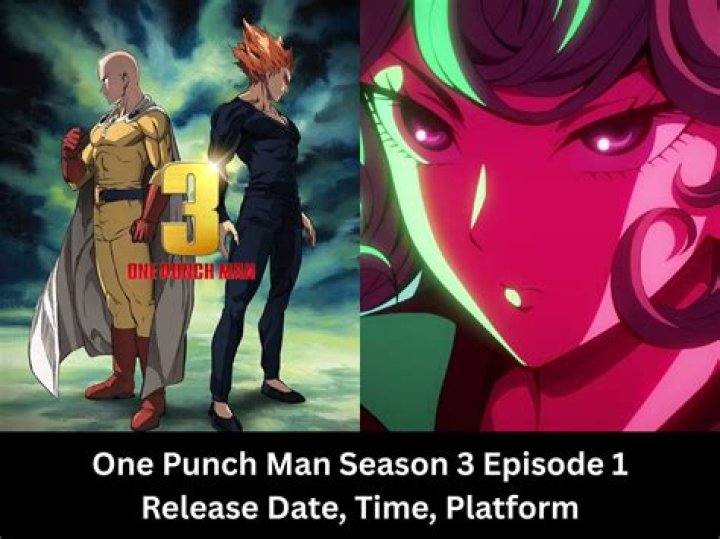 One Punch Man Season 3 Release Date Countdown