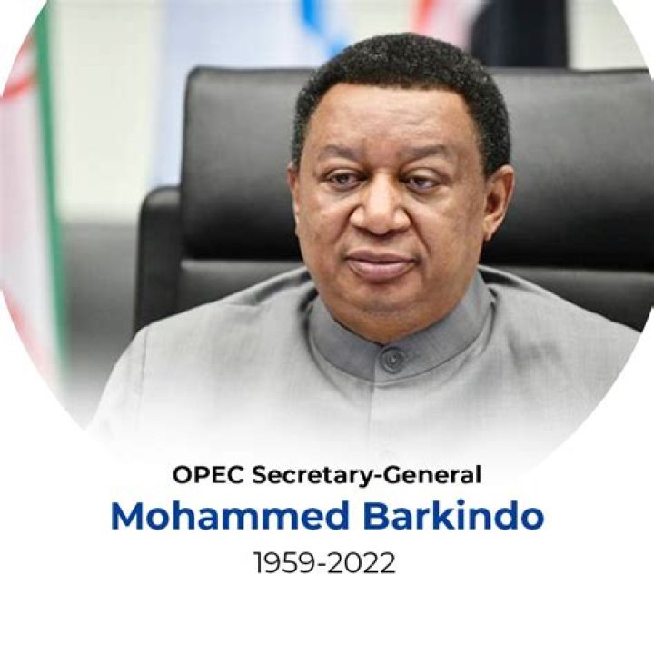 
OPEC Secretary General Muhammad Sanusi Barkindo Passed Away At The Age Of 63, Twitter Tributes 