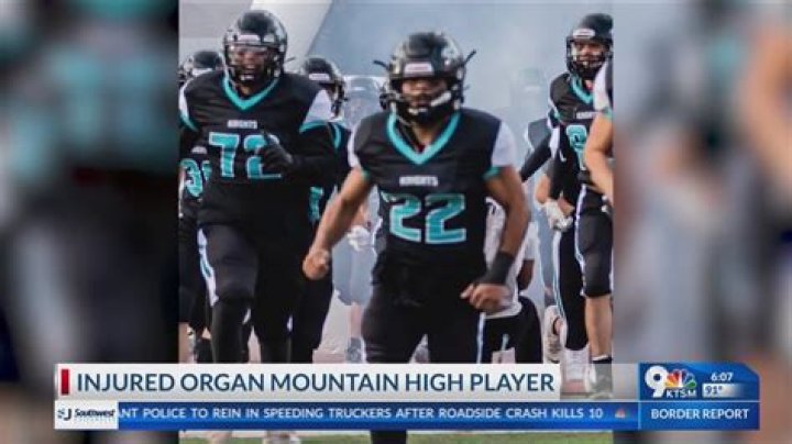 
Organ Mountain’s Football Player, Abraham Romero, dies at 17 