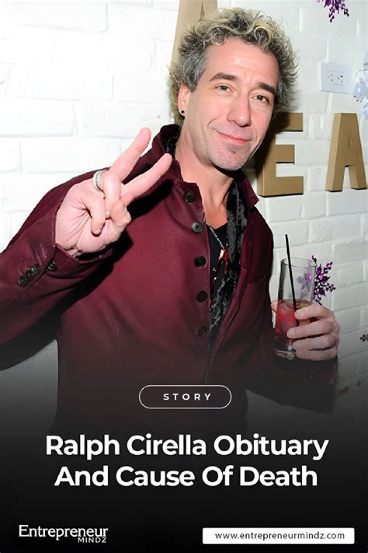 
Ralph Cirella Obituary: Cause Of Death Explore As Makeup Artist Dies At 58 