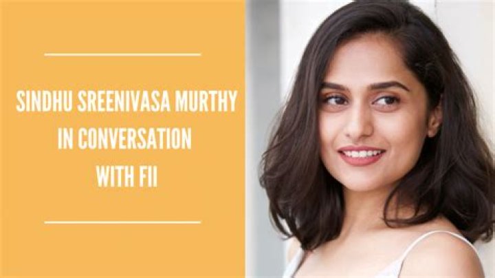 Sindhu Sreenivasa Murthy Height, Weight, Net Worth, Age, Wiki, Who, Instagram, Biography