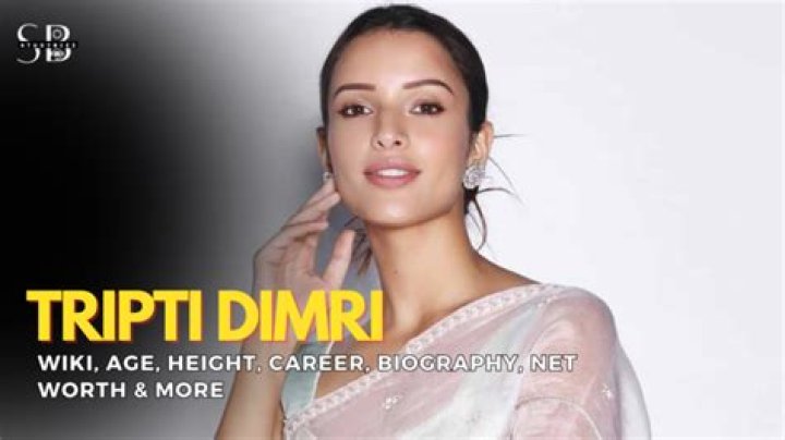 Tripti Dimri Height, Weight, Net Worth, Age, Birthday, Wikipedia, Who, Instagram, Biography