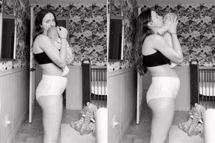 
Vanessa Grimaldi Shows Off Her Postpartum Body in Adult Diaper with Baby Boy: ‘Thank You, Body’ 