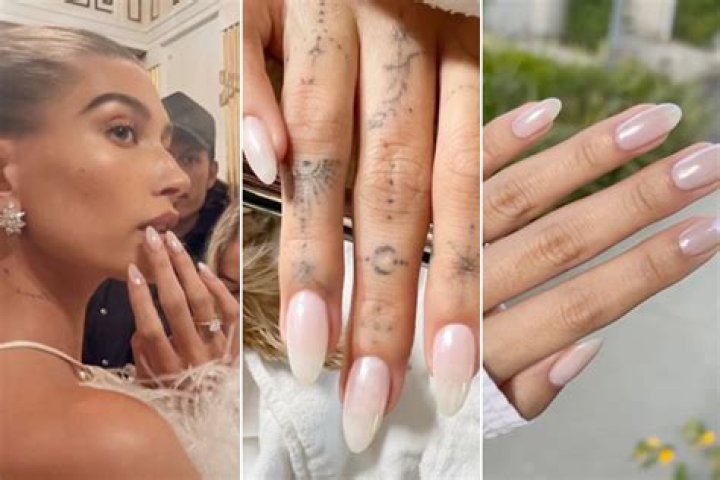 
What are Hailey Bieber’s ‘glazed doughnut’ nails? How to get the model’s manicure revealed 