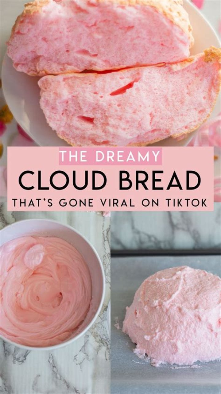 What Is Cloud Bread Recipe On TikTok? How To Make It Recipe Cloud Bread Step-by-step!