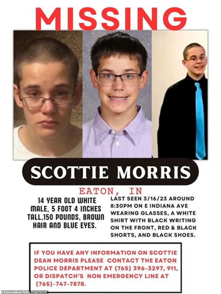 
Where is Scottie Morris from? Search underway as missing teen is believed to be in danger 