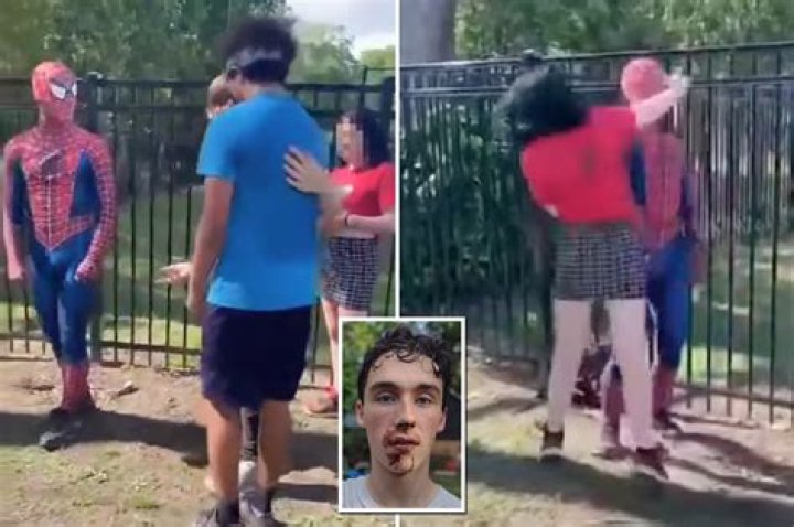 
Who is Aydin Pedone, New York boy, 15, dressed as Spider-Man gets nose broken by bullies 
