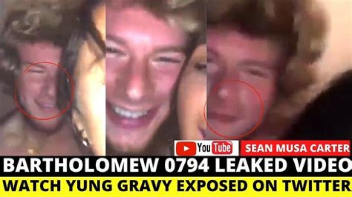
Who Is @bartholomew0794 Twitter? Fans Reacts To Yung Gravy Visual On Reddit 