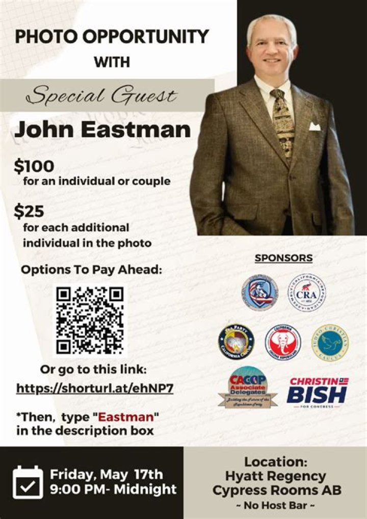 
Who is Chapman University’s Dr. John Eastman? 