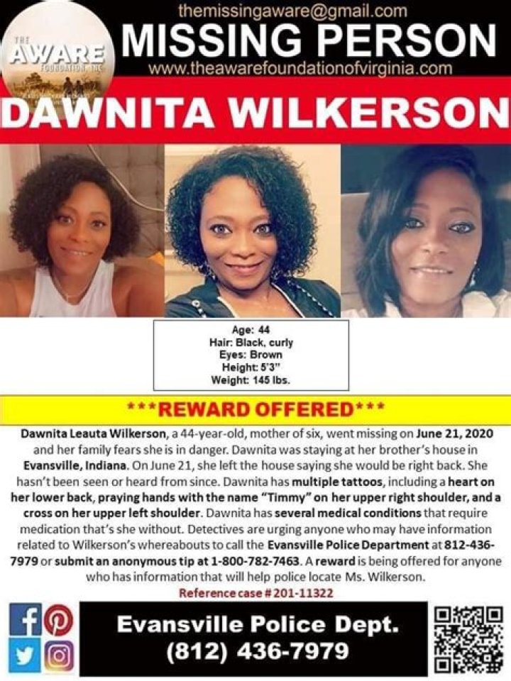 
Who Is Dawnita Wilkerson? Missing Case Update, Help Post On Facebook 